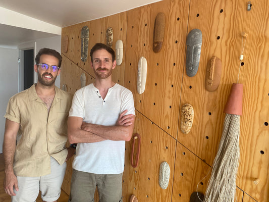 Rencontre avec les artistes  céramistes Isac Coimbra et Diogo Ferreira.